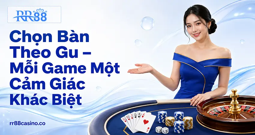 Baccarat RR88 – Tâm Điểm Của Sảnh Live Casino